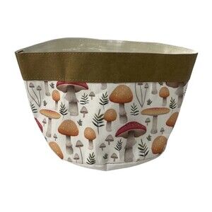 Place & Time Grow Bag Planter Mushroom Print Small